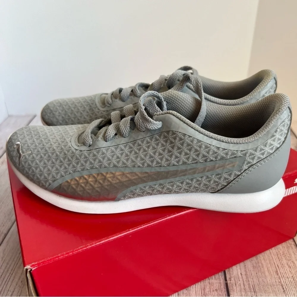 PUMA Vega Soft Foam Silver Shoes 8